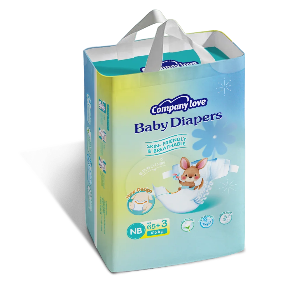 Companylove branded baby diaper retail package